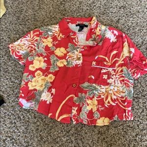 Button up crop